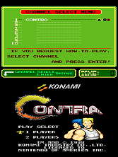 Contra (PlayChoice-10) Title Screen