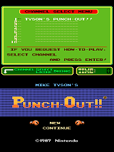 Mike Tyson's Punch-Out!! (PlayChoice-10) Title Screen