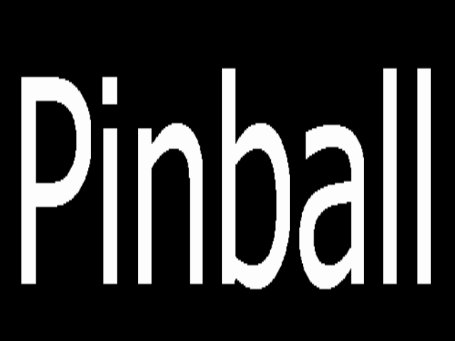 Pinball Title Screen