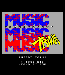 Progressive Music Trivia (Question set 4) Title Screen