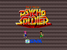 Psycho Soldier (US) Title Screen