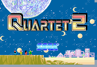 Quartet 2 (unprotected) Title Screen