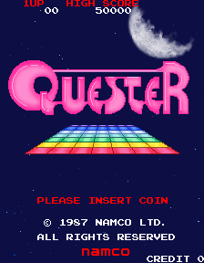 Quester (Japan) Title Screen