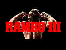 Rambo III (Europe) Title Screen