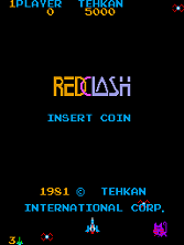 Red Clash (set 1) Title Screen