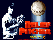 Relief Pitcher (set 1, 07 Jun 1992 / 28 May 1992) Title Screen