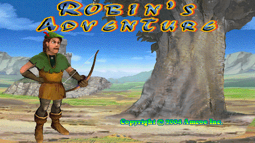 Robin's Adventure (Version 1.7R, set 1) Title Screen