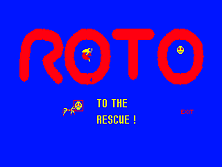 The Adventures of Robby Roto! Title Screen