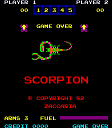 Scorpion (set 3) Title Screen