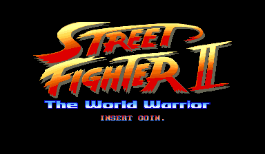 Street Fighter II: The World Warrior (TAB Austria, bootleg, set 1) Title Screen