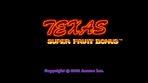 Super Fruit Bonus (Version 1.80XT) Title Screen
