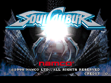 Soul Calibur (World, SOC14/VER.C) Title Screen