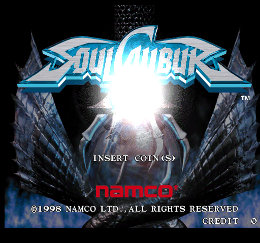 Soul Calibur (Japan, SOC11/VER.B) Title Screen