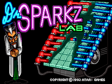 Sparkz (prototype) Title Screen