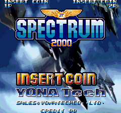 Spectrum 2000 (vertical) Title Screen