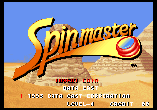 Spin Master / Miracle Adventure Title Screen