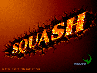 Squash (Ver. 1.0) Title Screen