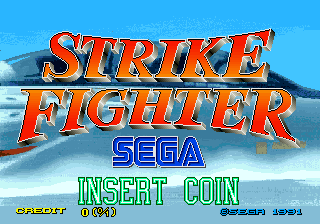 Strike Fighter (World) Title Screen