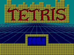 Tetris (Japan, System E) Title Screen