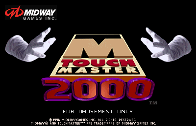 Touchmaster 2000 (v4.02 Standard) Title Screen