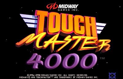 Touchmaster 4000 (v6.03 Standard) Title Screen