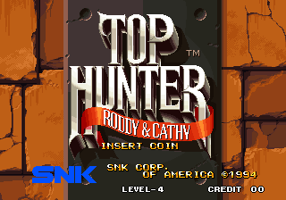 Top Hunter - Roddy & Cathy (NGH-046) Title Screen