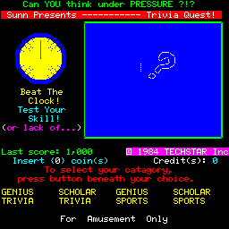 Trivia Quest Title Screen