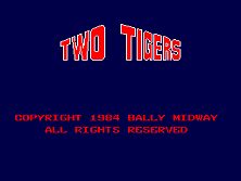 Two Tigers (dedicated) Title Screen