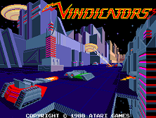 Vindicators (rev 5) Title Screen