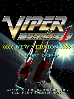 Viper Phase 1 (New Version, World) Title Screen