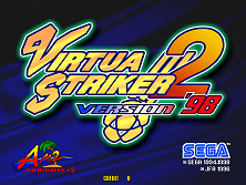 Virtua Striker 2 '98 (Step 2.0) Title Screen