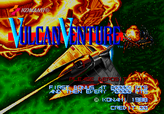 Vulcan Venture (Old) Title Screen