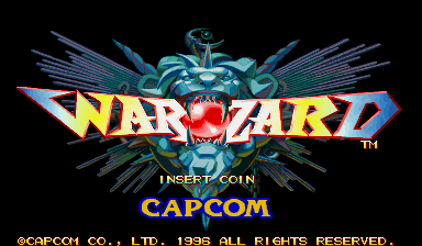 Warzard (Japan 961121) Title Screen