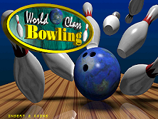 World Class Bowling Deluxe (v2.00) Title Screen