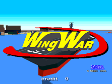 Wing War (World) Title Screen