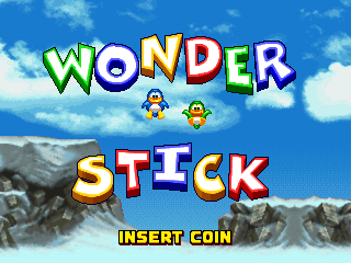 Wonder Stick (set 1) Title Screen