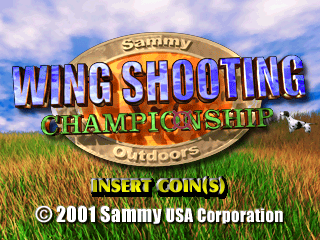Wing Shooting Championship V2.00 Title Screen