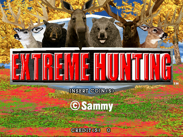 Extreme Hunting Title Screen