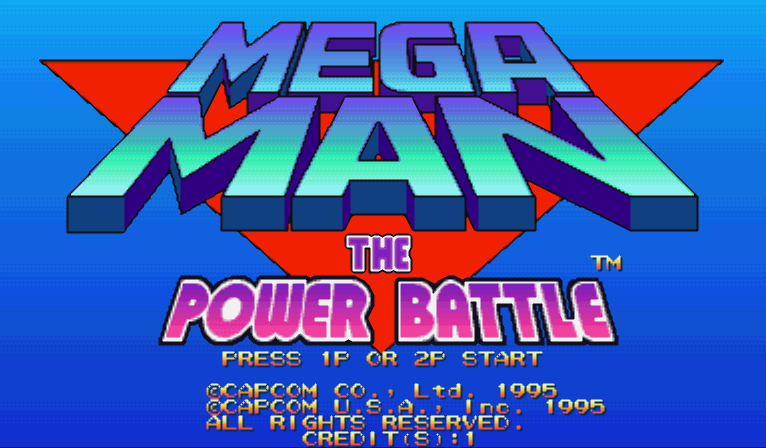 Mega Man The Power Battle CPS2 USA 951006 Sample Version ROM