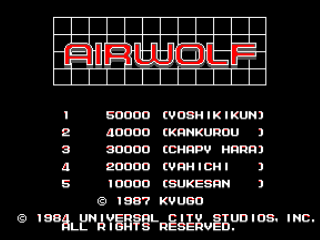 Screenshot Thumbnail / Media File 1 for Airwolf