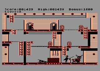 Screenshot Thumbnail / Media File 1 for Zorro (1985)(Datasoft)