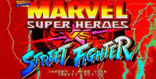 Screenshot Thumbnail / Media File 1 for Marvel Super Heroes Vs. Street Fighter (Euro 970625)