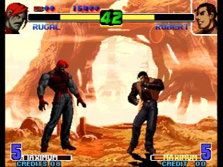 Screenshot Thumbnail / Media File 1 for The King of Fighters 10th Anniversary 2005 Unique (The King of Fighters 2002 Bootleg)