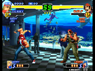 Screenshot Thumbnail / Media File 1 for The King of Fighters 2000 (Not Encrypted P, Decrypted C) (Non-MAME)