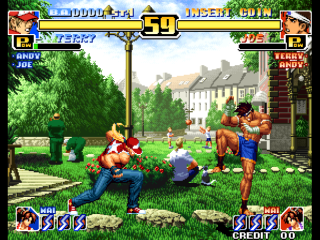 Screenshot Thumbnail / Media File 1 for The King of Fighters '99: Millenium Battle (Prototype)