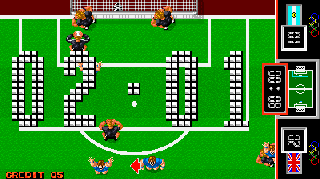 Screenshot Thumbnail / Media File 1 for Fighting Soccer (Joystick hack bootleg)