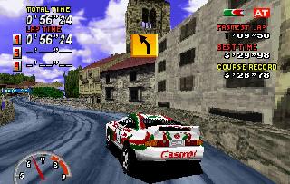 Screenshot Thumbnail / Media File 1 for Sega Rally Championship (E)