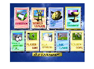 Screenshot Thumbnail / Media File 1 for Sega Worldwide Soccer '97 (E)