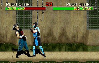 Screenshot Thumbnail / Media File 1 for Mortal Kombat II (rev L1.4)