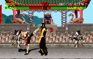 Screenshot Thumbnail / Media File 1 for Mortal Kombat (rev 1.0 08/09/92)